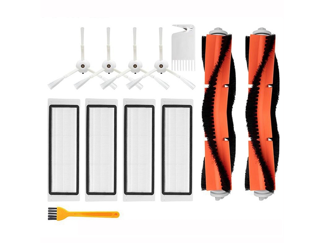 Filtro hepa para xiaomi 1 1s para roborock s50 s5 max s6 robô aspirador de pó principal escova lateral peças acessórios