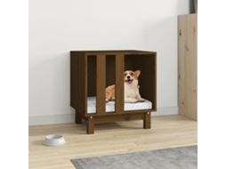 Vidaxl Casota 50x40x52 Cm Pinho Maciço Castanho Mel