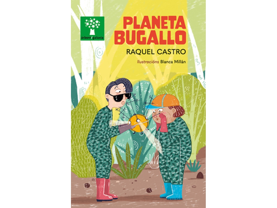 Livro Planeta Bugallo de Castro e Raquel (Galego)