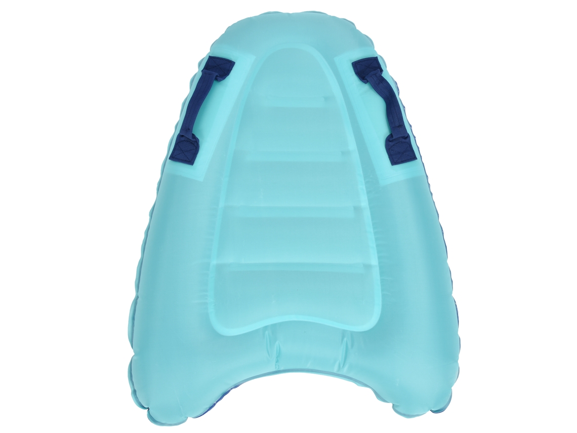 Tabla Hinchable Portátil Ligera Para Aprender A Nadar Playa Con Mango Azul Bodyboard De Surf Verano Piscina