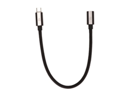 Aetheria cabo Usb C para Usb C Thunderbolt 4 Pd100w 40gbps 8k 60hz 30cm Náilon Durável