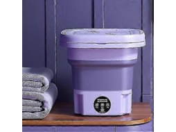 Máquina De Lavar Dobrável De 8 Litros, Portátil, Para Meias E Roupas Íntimas, Para Uso Doméstico, 3 Modelos Com Centrifugação (rox Aquaforge