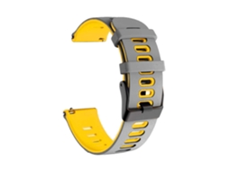 Bracelete Pioneer para Samsung Galaxy Watch 5 44Mm Cinzento e Amarelo