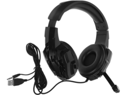 Fone De Ouvido Para Jogos I3000, Elegante Fone De Ouvido Com Fio, Microfone E Protetores Auriculares.