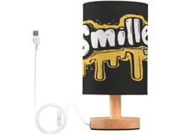Abajur Luminária de Mesa Infantil Estilo Gotejador para Sala de Estar, com Plugue, Lâmpadas LED para Quartos
