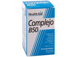 Suplemento Alimentar HEALTH AID Complex B (30 comprimidos)