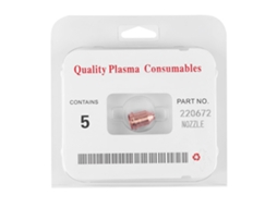 5 peças lâmina de cortador de plasma consumíveis bico ferramentas acessórios 220672 para max45