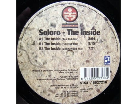Vinil The Inside Shoot The Sun, For The Music (ftm)