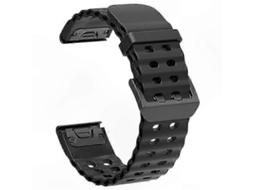 Pulseira Ocean de Silicone com Sistema Liberação Rápida 22 Mm, Compatível Smartwatches Gps 47 Mm. GOKOCO