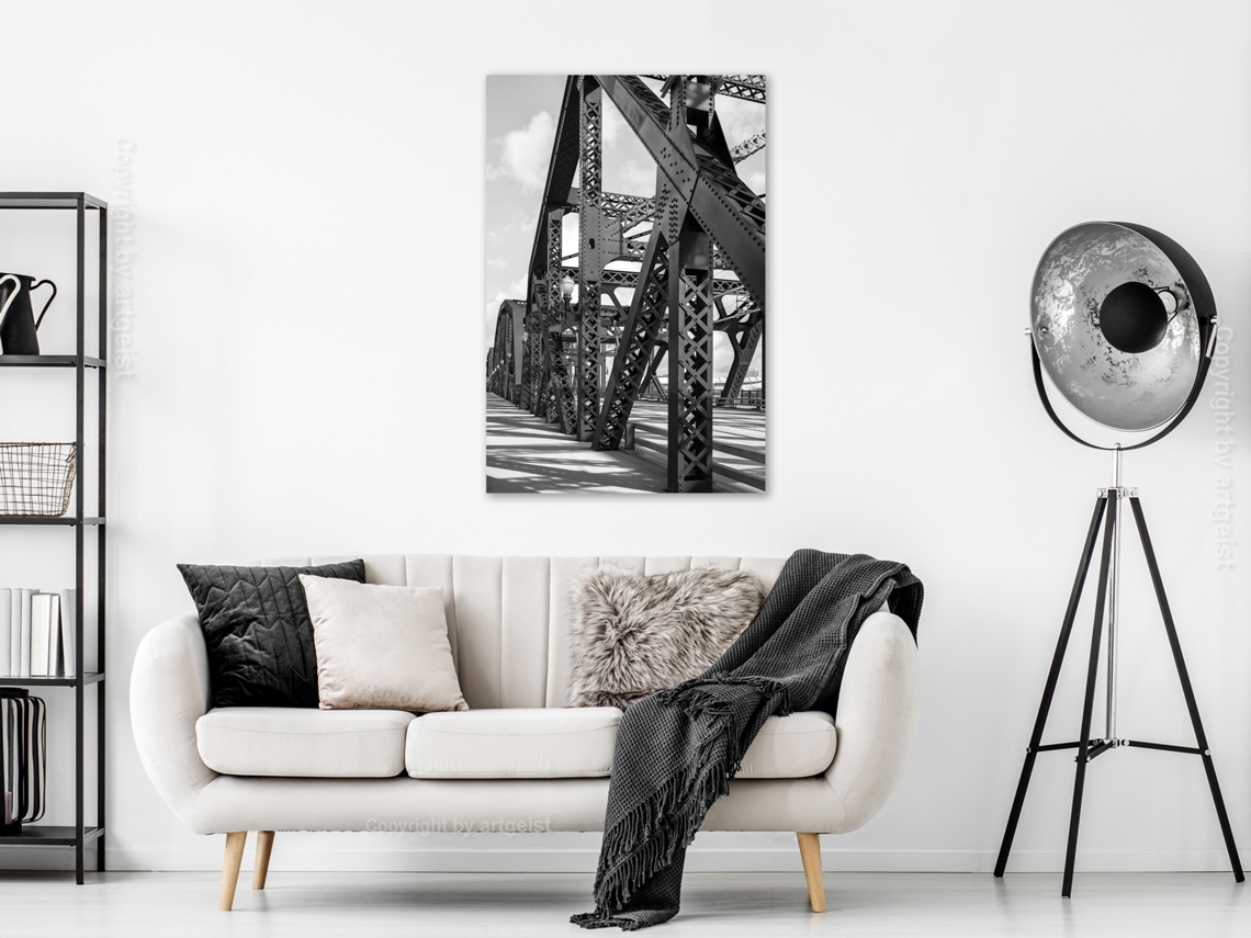 Quadro ARTGEIST Bridge at Morning (1 Part) Vertical (20x30)