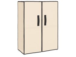 Shoe Rack, Shoe Racks Vidaxl Creme Tecido (60 X 28 X 90 Cm)