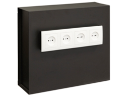 Socket Caja Fuerte Camuflada Tras Placa De Enchufes, Para Empotrar En Pared Arregui