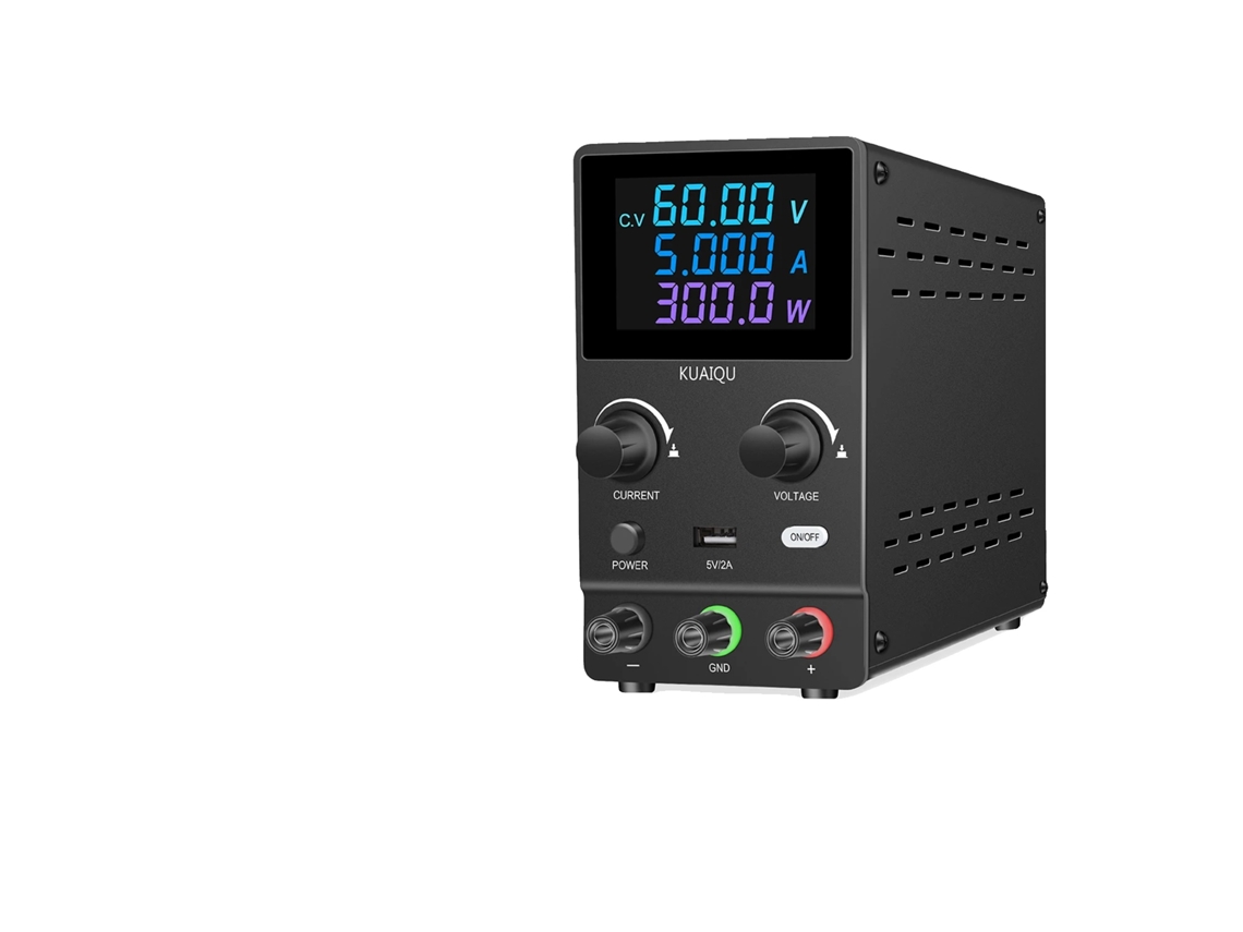 Fonte de alimentação CC para laboratório, saída 60 V 5 A, carregamento rápido USB, OEM 60 V 5 A