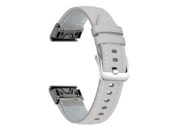Bracelete para Garmin Silicone com liberação rápida, fivela de aço preta e vermelha XIAOMOYU (26mm)