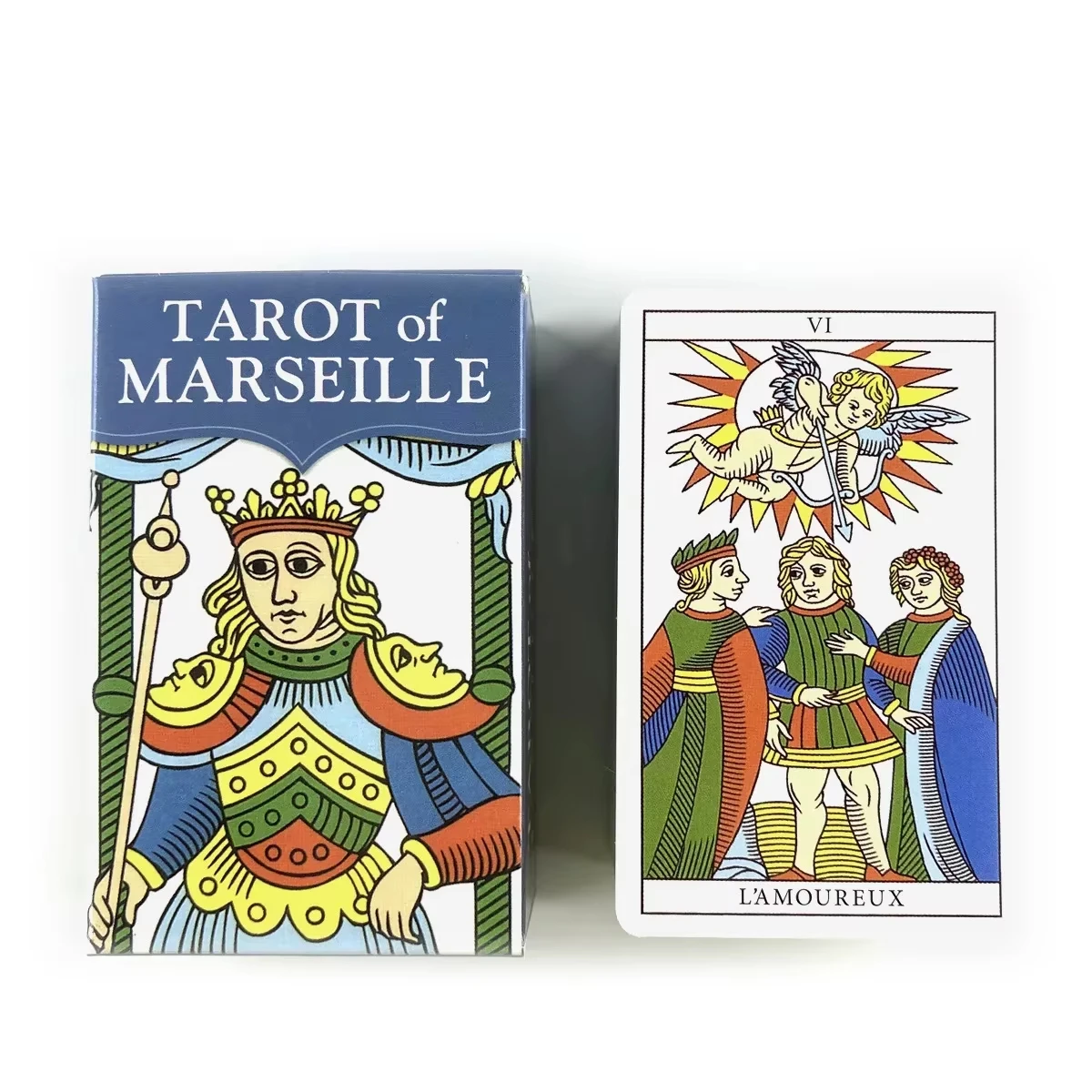 Mini Tarô De Marselha (78 Cartas) Jogo De Tabuleiro De Bolso