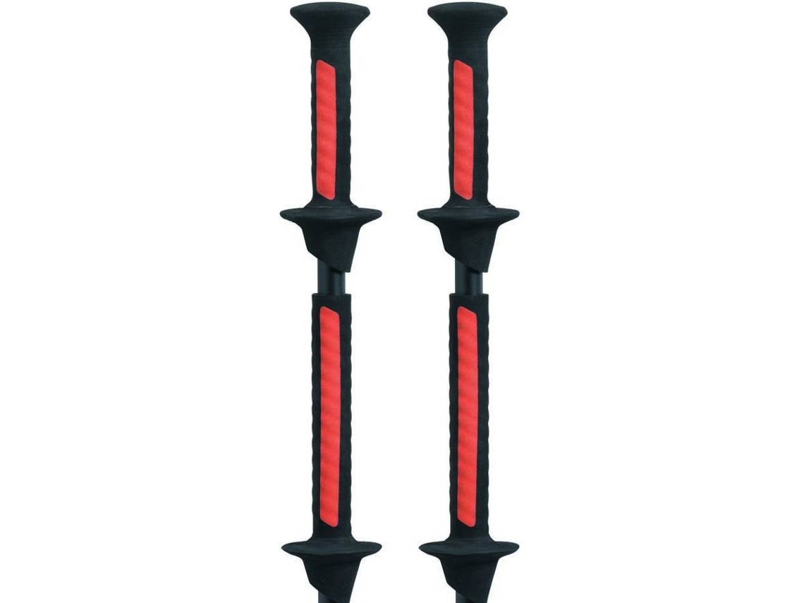 Bastão de Ski TSL OUTDOOR Move Carbon 3 (Tam.: 70-140 cm - Preto e Vermelho)