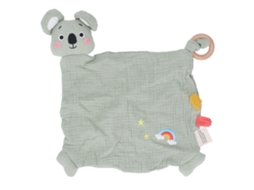 Manta De Segurança Bebê Koala Cute Com Chupeta De Dentes E Sininho Brinquedo De Toalha Infantil