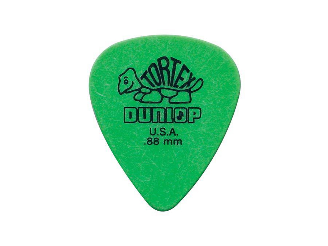 Dunlop Palhetas 72 Unidades Verde 0,88 Mm.