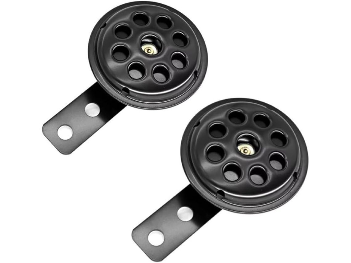 Guidon Audio Amplificador Kit De Moto Haut-parleurs Ronds Universels 12v 1,5 A 105db Sinal Para Acessórios