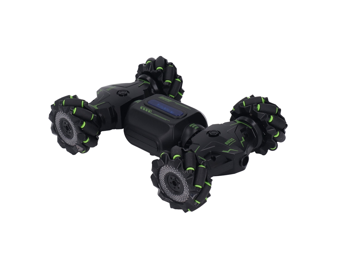 Primerox carro de Controle Remoto com Sensor de Gestos 360 Graus Rotação Luz 8 Anos Acima Verde