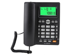 Telefone Fixo Com Identificador De Chamada - Redução De Ruído - Placa De Indicação Rápida - Telefone Conectado - Alto-falante - Amplas Aplicações