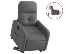 Electric Stand Up Recliner Chair, Electric Stand Up Recliner Chairs Vidaxl Cinzeto Tecido