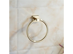 Porta-toalhas De Banheiro, Argola De Toalha Em Latão Dourado