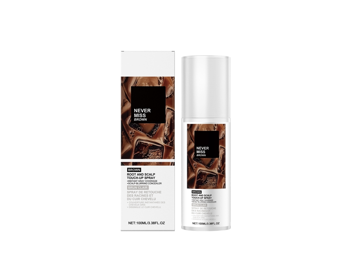 Spray De Tinta Para Cabelo Marrom De Qualidade