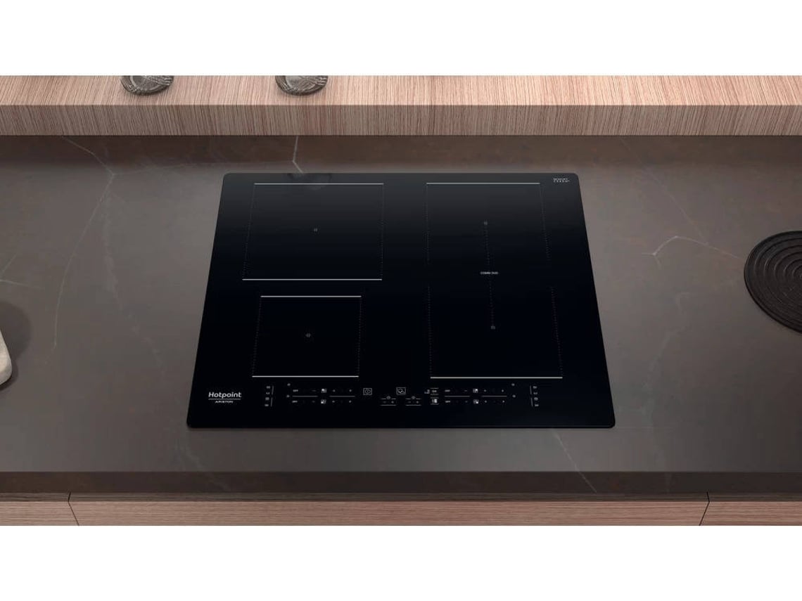 Placa de Indução HOTPOINT HB 4860B NE (Elétrica - 59 cm - Preto)
