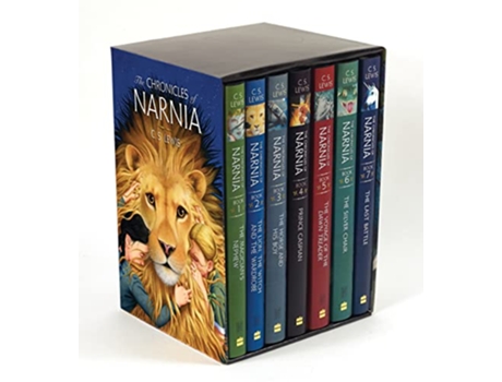 Livro Chronicles of Narnia de C S Lewis (Inglês - Capa Dura)
