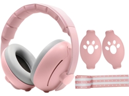 Fones De Ouvido Infantis Com Cancelamento De Ruído E Proteção Auricular.