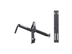 Suporte Dobrável Para Portátil X1 Em Plástico E Silicone Preto