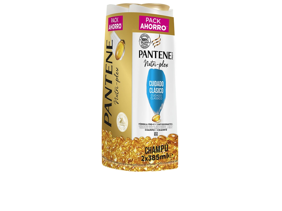 Lote de Champô Classic Care 2 X PANTENE 385 Ml