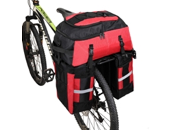 Bolsas De Bicicleta 3 Em 1 À Prova Dágua, Bolsas Traseiras Para Bicicleta, Bolsa Para Bagageiro De Bicicleta Com Capa De Chuva Slowmoose