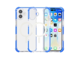 Capa Para Iphone 17 - Acrílico Com Magsafe E Design À Prova De Choque