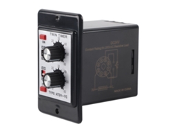 Relé Timer Duplo Controle De Botão Chave De Tempo Atdv-yc 6s-60m (dc 24v)