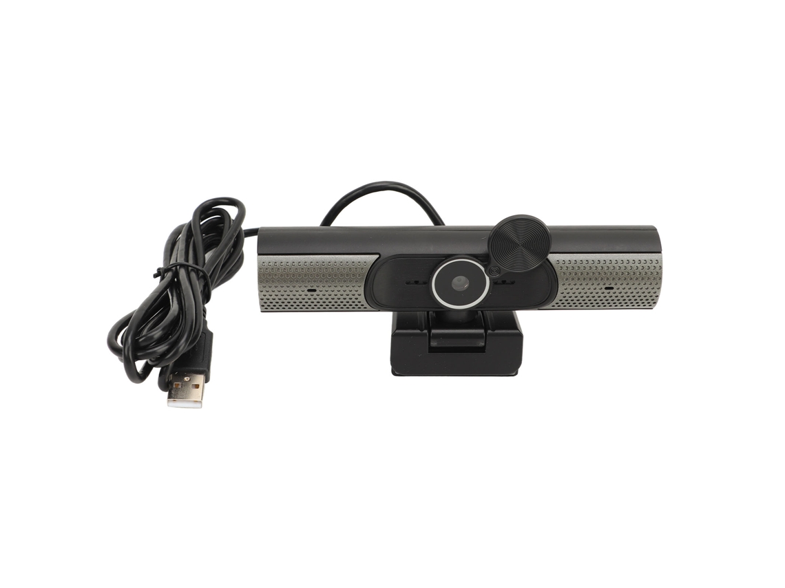 Cámara Web Usb 2k Con Micrófono, Enfoque Automático 30fps, Cubierta De Lente Para Conferencias, Estudio Y Streaming En Pc