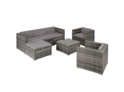 Conjunto De Rattan Lignano Com 2 Poltronas TECTAKE