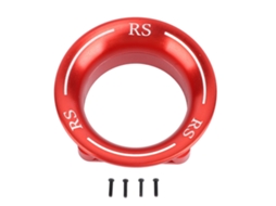 Capa de Ventilador de Resfriamento, 25x25mm, Motor 540 550 3650, Carro RC, Vermelha | S/MARCA