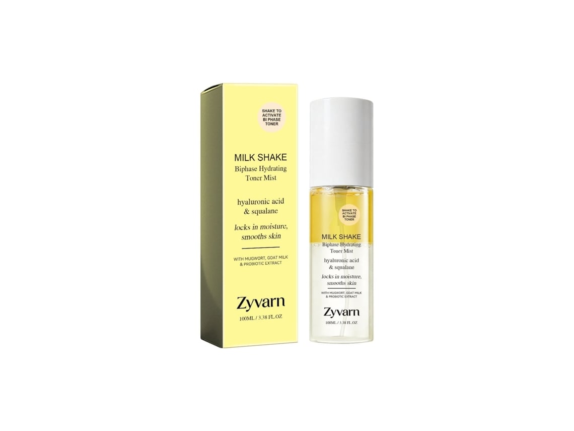 LAXISCREED: Spray Hidratante Zyvarn de Duas Camadas para Pele Intensa Hidratação