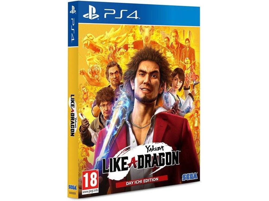 Jogo PS4 Yakuza Like A Dragon: Day Ichi