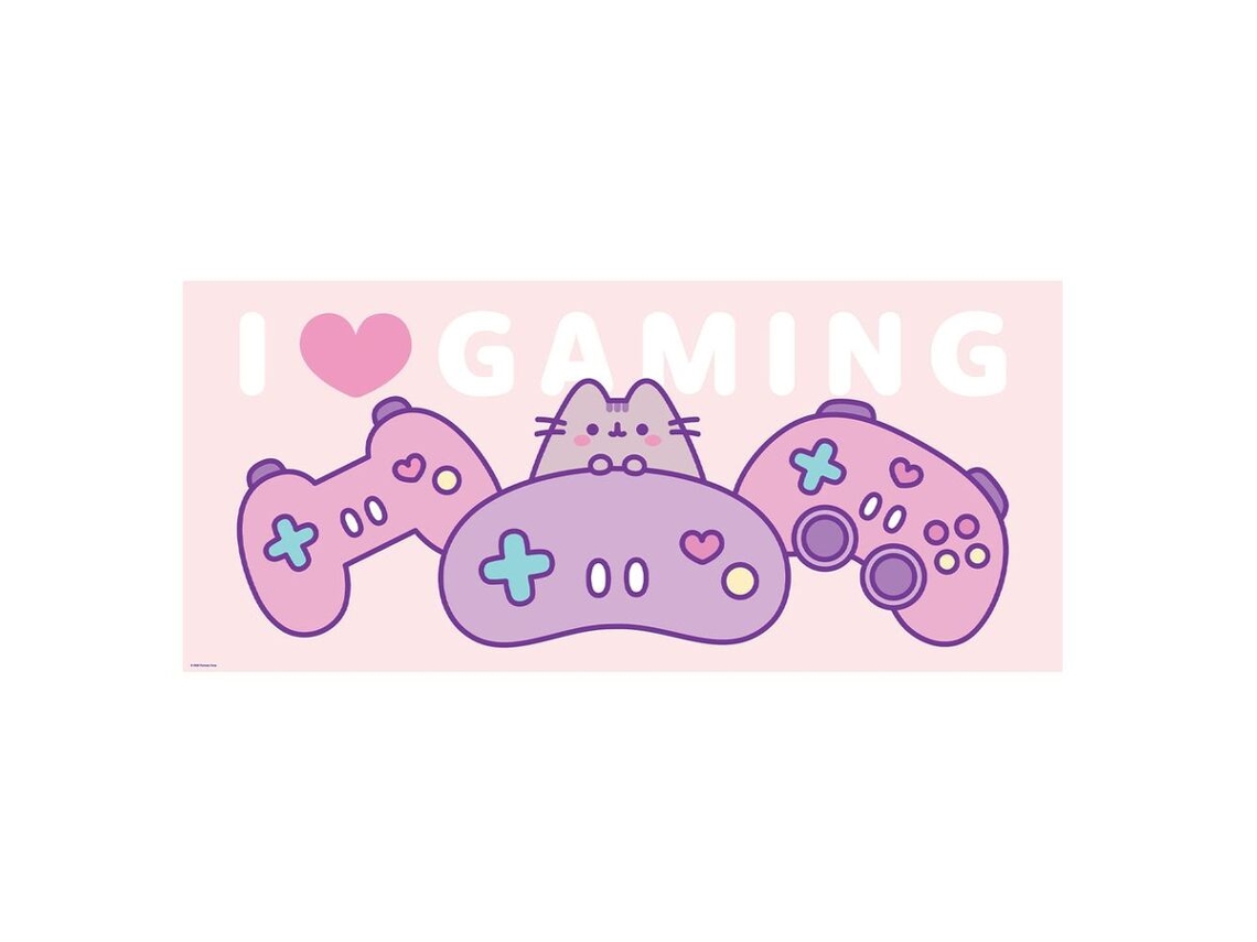 Tapete de mesa para jogos Pusheen Pyramid
