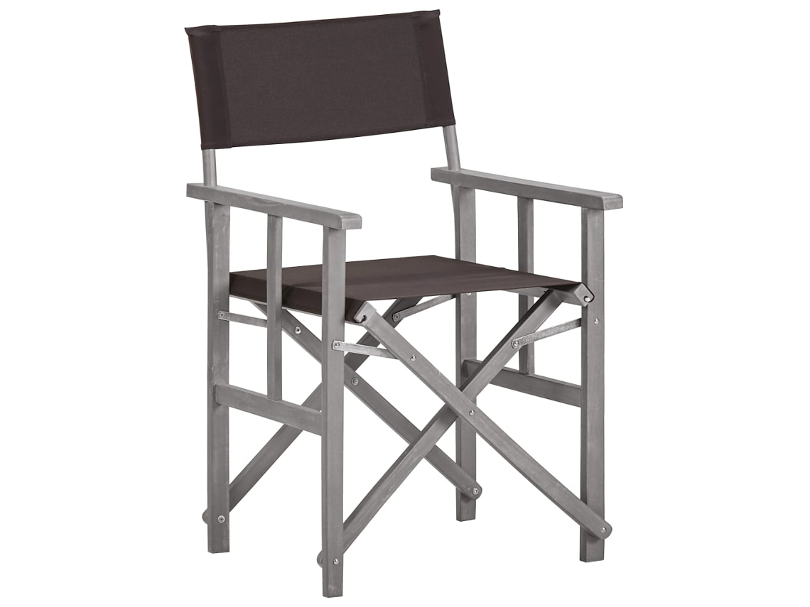 Cadeiras de Realizador 2 Pcs Madeira de Acácia Sólida MAISON EXCLUSIVE