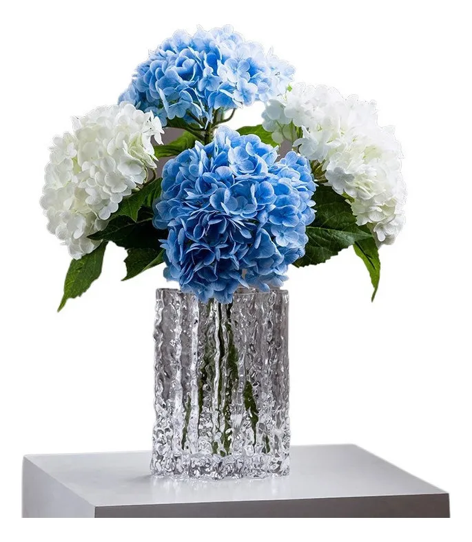 Nova Hortênsia Grande 4 Hortênsias Flores Artificiaisvayotoy