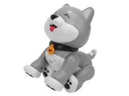Primerox cachorro Robô Husky Controle Remoto Inteligente Programável com Dança, Canto e Interação Tática