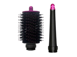 Modelador de Cachos Flexstyle com Barril Cônico Longo e Escova Alisadora para Ondas Texturizadas Suaves. GOKOCO