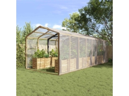Vidaxl Capa Para Plantas Transparente 6 X 12 M Pe