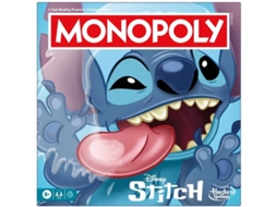 Jogo De Tabuleiro Banco Imobiliário Da Hasbro, Edição Stitch, Clássicos Da Disney