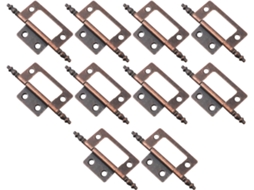 Dobradiça Antiga Para Porta De Armário, Vintage Em Bronze