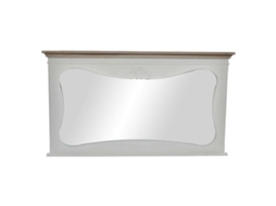 Espelho de parede DKD Home Decor Branco Natural 105 x 64 x 4,5 cm